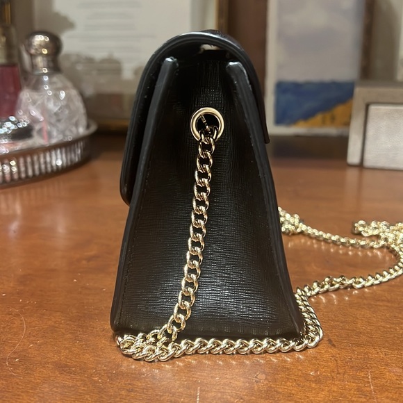 Furla Mini Leather Crossbody- Black - Picture 6 of 7